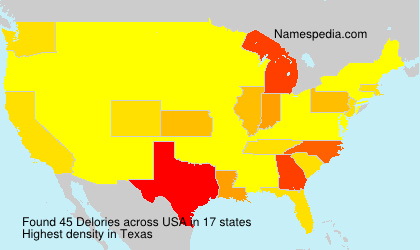 Surname Delories in USA Surname Delories in USA