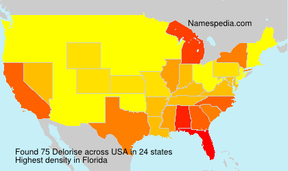 Surname Delorise in USA Surname Delorise in USA