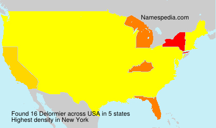 Surname Delormier in USA Surname Delormier in USA