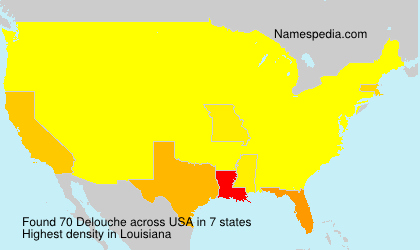 Surname Delouche in USA Surname Delouche in USA