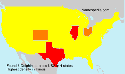 Surname Delphinia in USA Surname Delphinia in USA