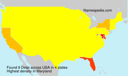 Surname Delpi in USA Surname Delpi in USA