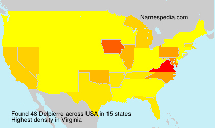 Surname Delpierre in USA Surname Delpierre in USA