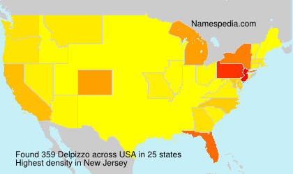 Surname Delpizzo in USA Surname Delpizzo in USA