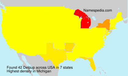 Surname Delpup in USA Surname Delpup in USA