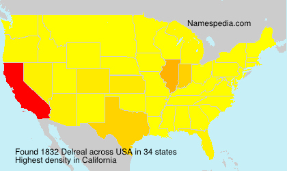 Surname Delreal in USA Surname Delreal in USA
