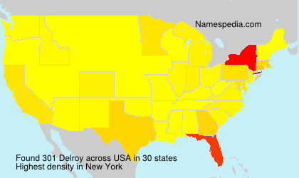 Surname Delroy in USA Surname Delroy in USA
