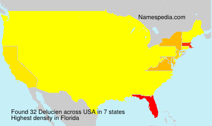 Surname Delucien in USA Surname Delucien in USA