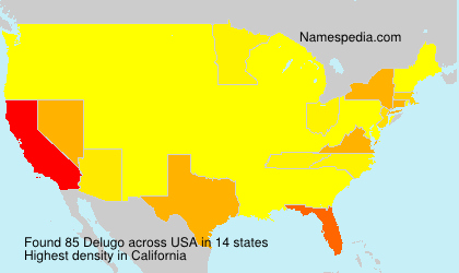 Surname Delugo in USA Surname Delugo in USA