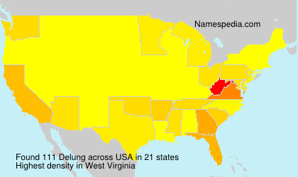 Surname Delung in USA Surname Delung in USA