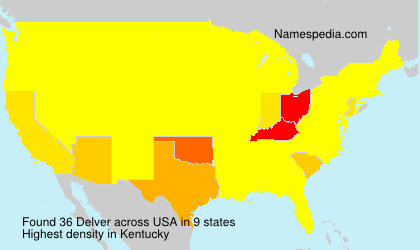 Surname Delver in USA Surname Delver in USA