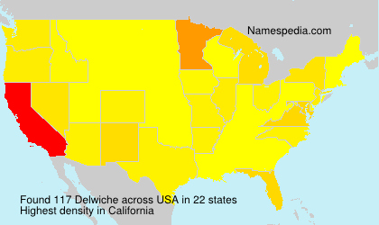 Surname Delwiche in USA Surname Delwiche in USA