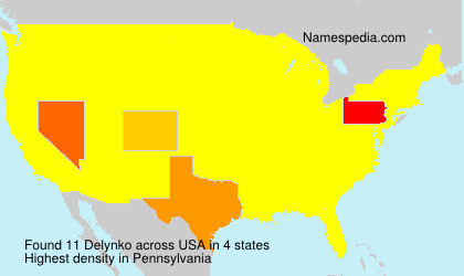Surname Delynko in USA Surname Delynko in USA