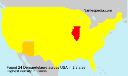 Surname Demaertelaere in USA Surname Demaertelaere in USA