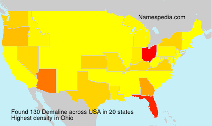 Surname Demaline in USA Surname Demaline in USA