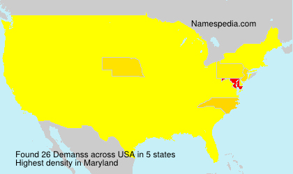 Surname Demanss in USA Surname Demanss in USA