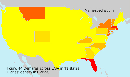 Surname Demaras in USA Surname Demaras in USA
