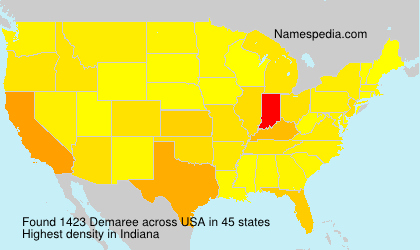 Surname Demaree in USA Surname Demaree in USA