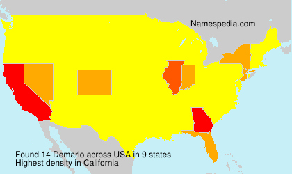 Surname Demarlo in USA Surname Demarlo in USA