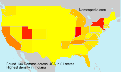 Surname Demass in USA Surname Demass in USA