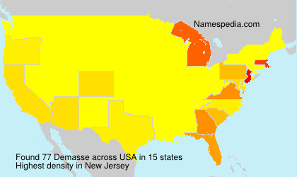 Surname Demasse in USA Surname Demasse in USA