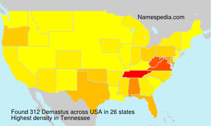 Surname Demastus in USA Surname Demastus in USA