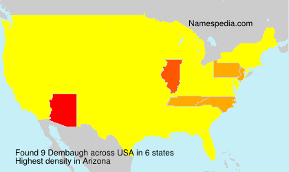 Surname Dembaugh in USA Surname Dembaugh in USA