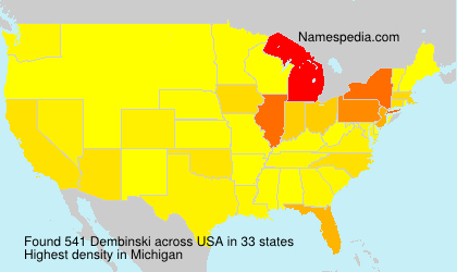 Surname Dembinski in USA Surname Dembinski in USA