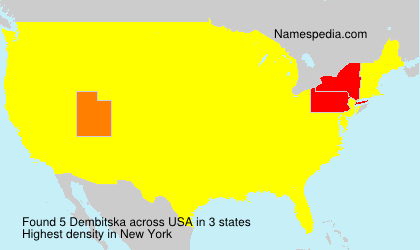 Surname Dembitska in USA Surname Dembitska in USA