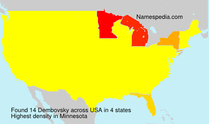 Surname Dembovsky in USA Surname Dembovsky in USA