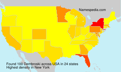 Surname Dembroski in USA Surname Dembroski in USA