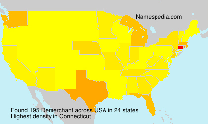 Surname Demerchant in USA Surname Demerchant in USA