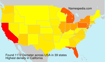 Surname Demeter in USA Surname Demeter in USA