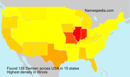 Surname Demien in USA Surname Demien in USA