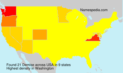 Surname Demise in USA Surname Demise in USA