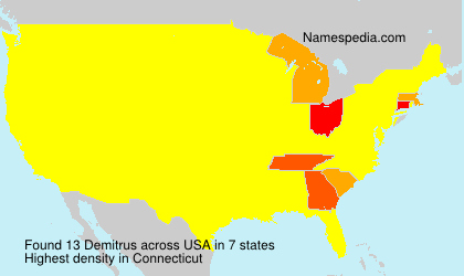 Surname Demitrus in USA Surname Demitrus in USA