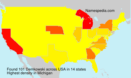 Surname Demkowski in USA Surname Demkowski in USA