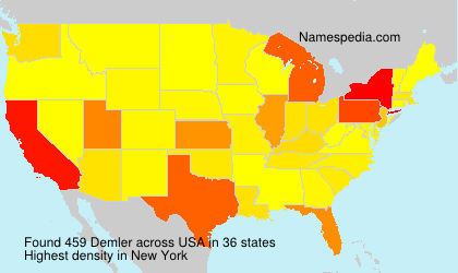 Surname Demler in USA Surname Demler in USA