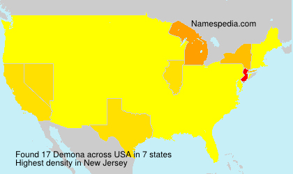 Surname Demona in USA Surname Demona in USA