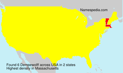 Surname Dempewolff in USA Surname Dempewolff in USA