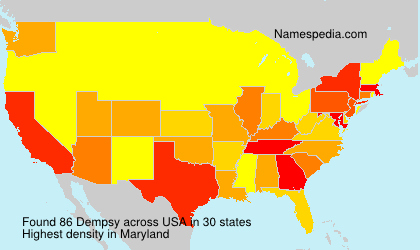 Surname Dempsy in USA Surname Dempsy in USA