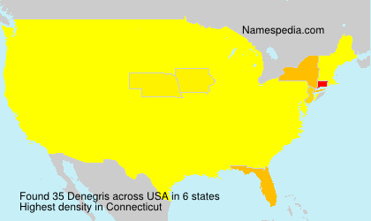 Surname Denegris in USA Surname Denegris in USA