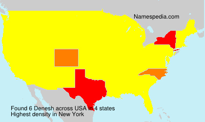 Surname Denesh in USA Surname Denesh in USA