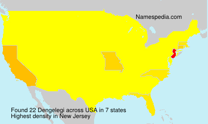 Surname Dengelegi in USA Surname Dengelegi in USA