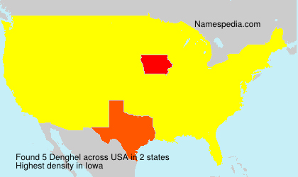 Surname Denghel in USA Surname Denghel in USA