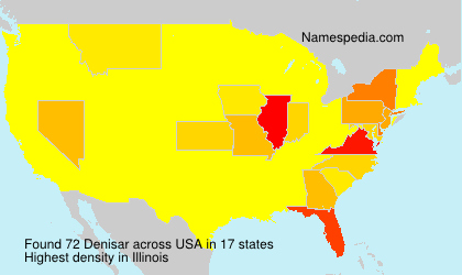 Surname Denisar in USA Surname Denisar in USA