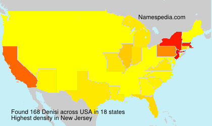 Surname Denisi in USA Surname Denisi in USA