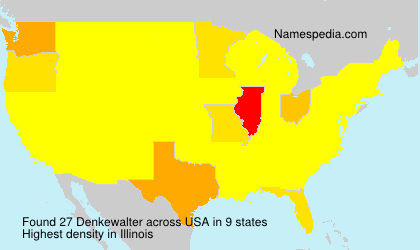 Surname Denkewalter in USA Surname Denkewalter in USA