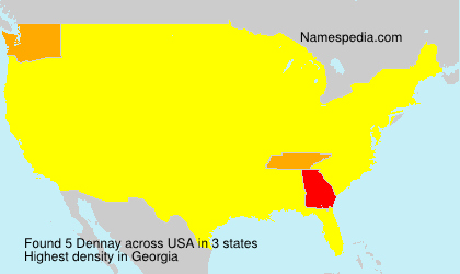 Surname Dennay in USA Surname Dennay in USA