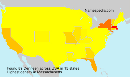 Surname Denneen in USA Surname Denneen in USA